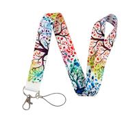 Neck Lanyard Strap, Personalized Lanyards for Neck, for ID Badge Holder, Keys, Work Permits(Tree of Life)
