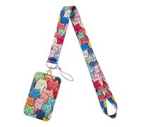 Neck Lanyard with Card Holder, Lanyards for Neck with Card Holder, for ID Badge Holder, Keys, Work Permits(HS29)