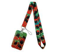 Neck Lanyard with Card Holder, Lanyards for Neck with Card Holder, for ID Badge Holder, Keys, Work Permits(HS37)