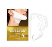 Neck Lift Strips - Firming Masque for Sculpting | Elastic Hydrogel Texture, Care for Jawlines, Effective Contouring Aid Skin, Spa Quality Home 4pcs