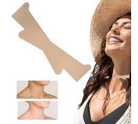 Neck Lift Tape - 5 Pieces Translucent Adhesive Instant Facelift Tape Invisible Face and Neck Support | Simple, Practical Design for Women and Girls. Lift the