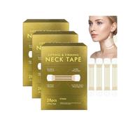 Neck Lift Tape, High Elasticity Water-Resistant Invisible Instant Necks and Face Lift Strap Patch Tightening Tapes, Reusable V Line Tightening Patches for Double Chin Appearance，3BOX