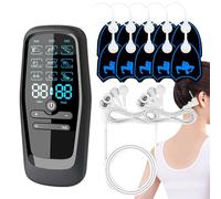 Neck Massage Machine, Neck Massage Tool - Electric Microcurrent Neck Massage Machine - Muscle Exercise Massager for Travel, Home, Business Travel