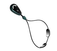 Neck Massage Machine, Small Portable Hot Compress Shoulder and Neck Massager, Heated Cervical Spine Massager with 9 Massage Modes Adjustable, LCD Display, Adjustable Strap for Home Off-ice