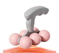 Neck Massage Roller - Device, Manual Massage Roller Stick | Ergonomic Neck Tension Remover Tool | For Body Stress Relief Fitness Recovery Relaxation Comfort Workout The Shoulder Massager Is Designed T