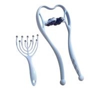 Neck Massage Roller - Massage Stick Handheld with 6 Balls Massages Point, Point Neck Massager for Shoulder, Back & Leg Relief, Manual Deep Tissue Massager with Ergonomic Grip