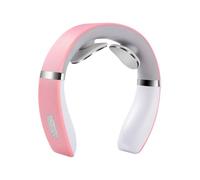 Neck Massager - 16cm Cervical Relaxing | Heat PC Silicone Portable 10 Modes | Home, Office, Travel, Muscle Relaxation