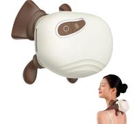 Neck Massager 3 Massages Levels 4D Back Massager Portable Real Hands Massagers 2 Heat Levels Birthday Gifts for Women Men Style B