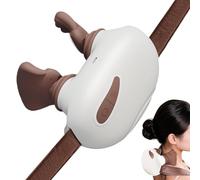 Neck Massager - 3-Speed Settings Massage Tools,Heating Tissue Neck Shoulder Massager | for Men Women Dad Home Office Gym Work Travel Exercise Bed Watching TV Relaxation Rest