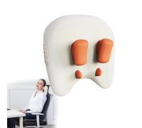 Neck Massager, 4D Deep Kneading, 3 Strength Levels, 38℃/45℃ Heating, with Ergonomic Support, for Neck, Back, Waist, Abdomen, Legs, Relieve Pain and Stress, Gifts for Mom, Dad, Husband, Wife