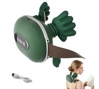 Neck Massager, 4D Real Hands Massager with Touch Screen and Digital Display, 3 Massage Settings, 2 Heat Levels, Deep Massage for Neck, Shoulder, Back, Gifts for Dad Mom