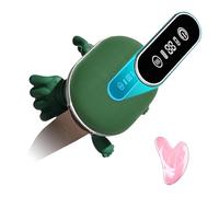 Neck Massager 4D with LED Display, Neck Massager with 3 Massage Levels, Massager with Heat for Back Shoulder, Neck Massager Wireless, Relax Your Muscles, for Home and Office