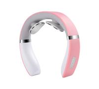 Neck Massager - Cordless Deep Tissue Vibrating Device | Electric Neck Massager with Heat | Neckk and Back Massagers with Heating | 10-Mode Rechargeable therapyy Tool for Relaxation, skincaree, Home