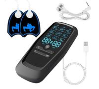 Neck Massager, Electric Neck Massager | Electric Muscle Massager with 9 Modes and 30 Intensities - Portable Tool for Travel Business Travel, Ease
