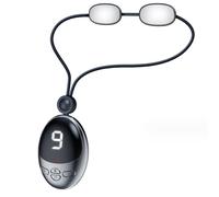 Neck Massager,Electric Pulse Neck Massager with,Intelligent Massager,Pendant Mini Neck Massager Relieve Tired Reduce Fatigue Gift for Friends, Parents Use at Home Office A