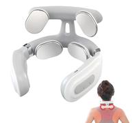 Neck Massager for Neck Pain,Intelligent Portable Neck Massager with Heat Function,USB Charging Neck Relax Massager,Eases Nerve Pressure That Causes Dizziness & Fatigue,for Women and Men (1pc)