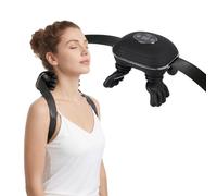 Neck Massager for Pain Relief - 3 Modle Neck and Shoulder Massager mit Deep Heat 2 Heat Settings, Shiatsu deep Tissue Massage with LED Display, Cordless Shoulder Massage Machine for Women Pain Relief