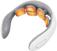 Neck Massager, Intelligent and Neck Massager, 6 Massage Heads, 6 Modes, 9 Intensity Levels, Pain Relief with Heat Function for Neck and Shoulders, for Home and Travel