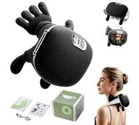 Neck Massager, Neck and Shoulder,2026 New Portable Hand Shoulder and Back Massagers Cervical Massager,Electric Masajeador en Forma de Mano,Real Hand Massagers(Black)