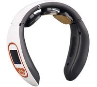 Neck Massager Pillow Neck Massager for Pain Relief and Relax, Electric Heat Intelligent Massage Device Cordless Deep Tissue Relaxation Gift with Remote Control