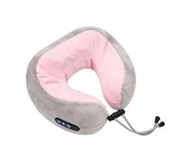 Neck Massager Pillow - Rechargeable Massage Pillow, 3 Levels Electric Massage Rechargeable Support with Heat | Plane Neck Cushion | for Watching TV Travel Daily Break Naptime Sitting Bed Sofa