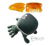 Neck Massager - Portable Neck Massager, Heated Massagers for Back and Shoulders | Best and Ideal for Back Hands Head Lower Spine Jump Squats Outdoor Travel Indoor Gym Workout 5.91 X 4.33 X 2.56in