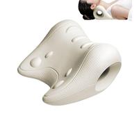 Neck Massager - Shaped Pillow with Spinal Support | Relieves Tension in The Neck and Shoulders, for Home Office, Travel and Daily Relaxation | Ànd Correction