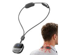 Neck Massager with Heat - Heated Shoulder Massager with 3 Modes | Intelligent Cervical Relaxer | for Office Fitness Indoor Home Driving Daily Care Commuting