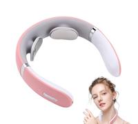 Neck Massager with Heat, Intelligent Relaxation Deep Tissue Neck Massager with Points for the Rechargeable Body Relaxer for Women, Grandma