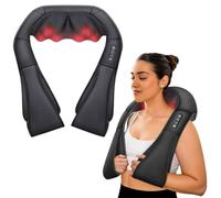 Neck Massager with Heat - Shiatsu Deep Tissue Massager for Neck, Back, Shoulders, Legs, and Feet - Full Body Pain Relief at Home, Office, or Car - Best Gift for Women & Men