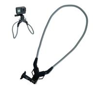 Neck Mount for Action Camera, Quick Release One-Click Button & Ergonomic Design, Camera POV Mount for Go-Pro Hero 12/11/10/9, for DJ-I Action 4/5, for Insta-360 Ace Pro 2