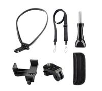 Neck Mount For Mobile Recording - Adjustable Neck Stand For Camera - Non-slip, Shock Absorption And Lightweight Cell Phone Accessory For Exercise, Sports And Content Creation