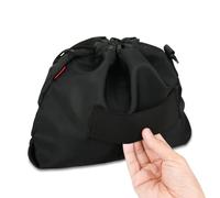 Neck Pillow Case, Travel Neck Pillow Bag for Foam Travel Pillow, Luggage Travel Pillow Drawstring Bag Carrying Case, Storage Case with Adjustable Shoulder Strap for Thanksgiving, Christmas