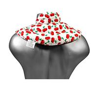 Neck Pillow Cherry-White | Cherry Stone Pillow | Warming Neck Cushion, Neck Warmer