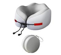 Neck Pillow for Airplane - Travel Neck Pillows for Airplanes - Memory Foam Support Cushion for Napping Kids Adults Long Flight Train Car Road Trip Traveling Work