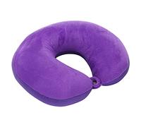 Neck Pillow for Travel Comfortable Travel Pillows U Shape Memory Foam Airplane Pillow Support Neck and Head Portable Neck Pillows Suitable for Airplane, Trains, Self-Driving Cars (Purple)