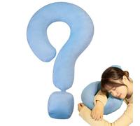 Neck Pillow for Travel,Travel Neck Pillow | Travel Neck Pillow for with Large U-Shaped Question Mark 21.65 Inch - Multifunctional for Travel Neck Pillow