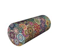 Neck Pillow Lumbar Roll Back Support Thermoactive Spine Washable Cover Posture