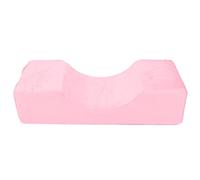 Neck Pillow with Comfortable Foam and Super Soft Flannelette, Soft Elastic Eyelash Extension Pillow, Eyelash Grafting U shaped Pillow, Eyelash Extension Tool for Beauty Salon(pink)