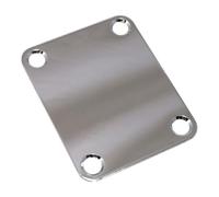 Neck Plate 4 Hole for Guitar or Bass Nickel Allparts AP-0600-001