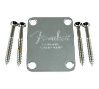 Neck Plate Fender with Screws - Corona California - 0991446100 Guitar or Bass