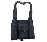 Neck Pouch for Men Waterproof Chest Strap Bag - Electrical Work Tool Carrier - For Travel Gym Hiking Sports Work School Business Mobile Phone Purse Umbrella, black, Siehe Beschreibung