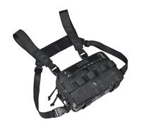 Neck Pouch, Utility Chest Pack Robust Fabric: This Fishing Chest Pack Designed with High Density Oxford Fabric and Improves Against Daily Wear and Tear with a Lightweight Design, Perfect for