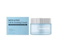 Neck Retinol Cream, Hyaluronic Acid and Caffeine Enriched Neck Firming Cream to Minimize Fine Lines & Dullness - 3-in-1 Moisturizing Cream for Necks, Chest and Face