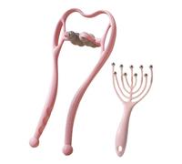 Neck Roller | Muscle Relaxation Shoulder Relaxer | Trigger Point Roller Massager Tool with 6 Balls - for Elbow Body Legs Home Office Travel Car Workplace Long Hours Men Women Parents