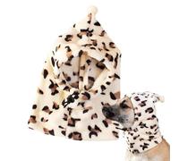 Neck Scarf - Comfortable Like Snood, Warm Draw Hat, Thermal Ear Wraps, Soft Winter Protector Pet Neck Cover | Cold Weather Fleece Snood, Rabbit Chinchilla Travel