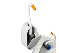 Neck Scrubber ABS PP Material Bristles Orange Bill Squeezer Set Mounted Base Hygiene Maintenance Bowl Edge Cleaning Tool Profund