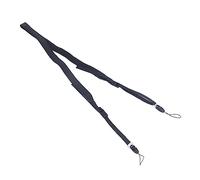 Neck Shoulder Belt Strap, Vintage Nylon Climbing Rope Camera Strap, 157cm Adjustable Length Simple Universal Neck and Shoulder Strap, for Micro Single and DSLR Camera (Black)