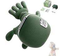 Neck Shoulder Massager, 4d Kneading Shiatsu Neck and Back Massager with Heat, Simulated Human Hand Design, with 3-Speed Adjustment, for Pain Relief Deep Tissue