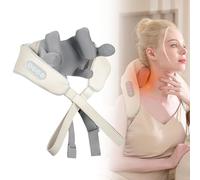 Neck & Shoulder Massager, Shiatsu Massor, Neck Massagers with Heat, Back Massagers for Pain, 8D Shiatsu Kneading Back Massager for Pain Relief Deep Tissue, Gifts for Women, Men, Family and Friends (A)